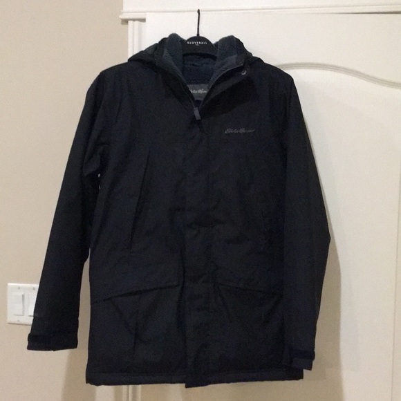 Eddie Bauer Men’s coat with removable hood - Picture 1 of 10
